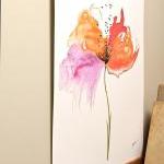 Colorful Flower. Decoration Print..