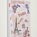 Paris - France. Decoration Print On Canvas. Wood..